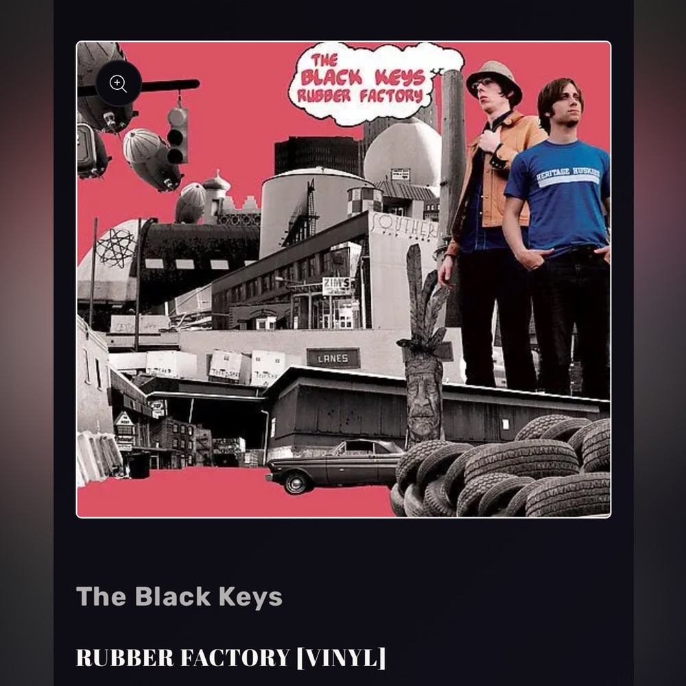 The Black Keys - Rubber Factory Vinyl Lp